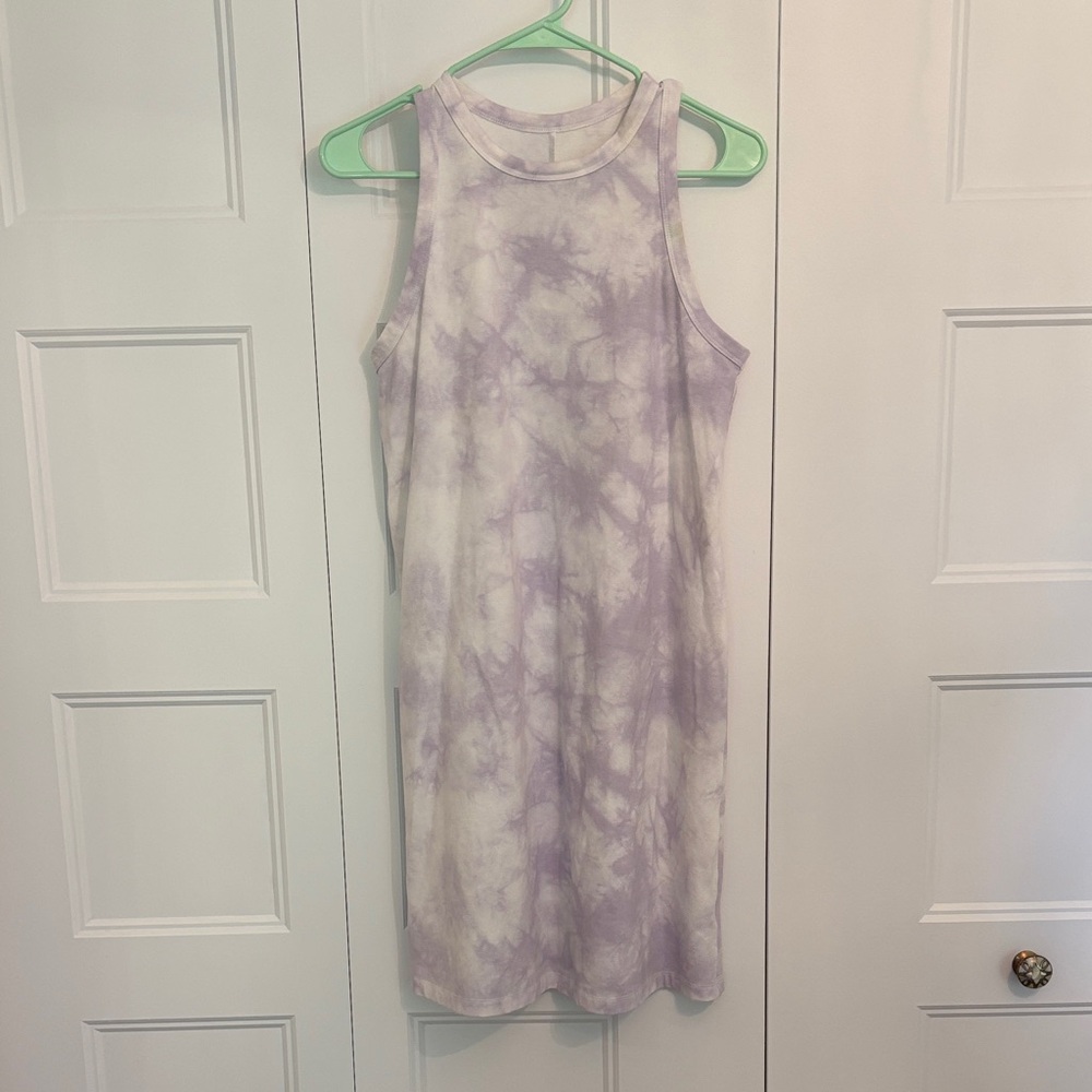 A New Day Target Sleeveless Lavender Tie-Dye Dress